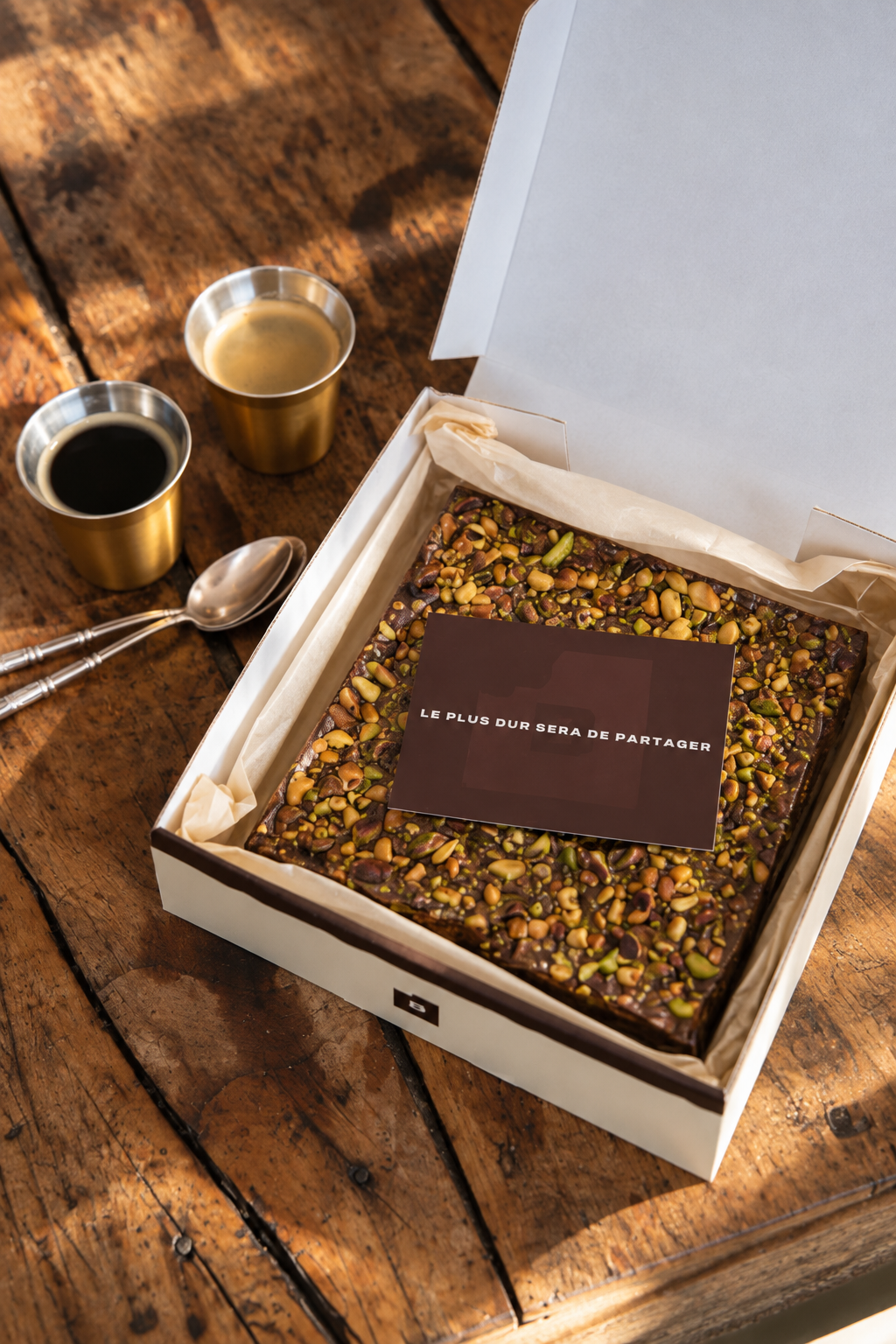 Brownie à partager